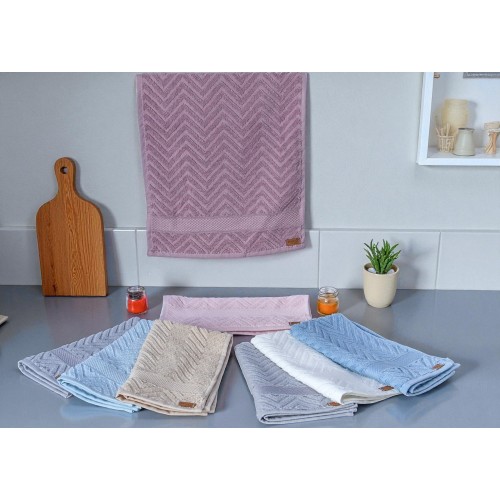 MİCROCOTTON ZİGZAG DESEN 30X50 DÜZİNESİ 720 GR.